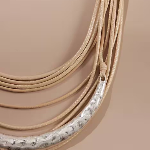 J. Jill NEW Winding Vines Corded Necklace NWT - Picture 2 of 4